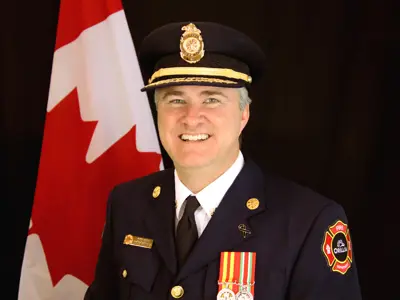Fire Chief Chris Ferry